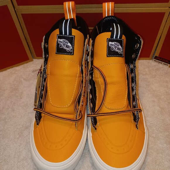 Vans Men’s 4/Women's 5.5 Sk8-Hi MTE 2.0 DX Apricot/Black VN0A5HZYB9M - Picture 5 of 12